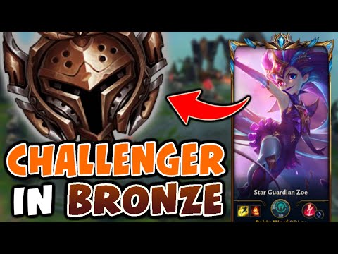 What happens when a TOP 100 CHALLENGER visits BRONZE | Challenger Zoe vs Bronze Elo