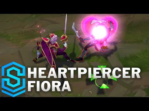 Heartpiercer Fiora Skin Spotlight - League of Legends