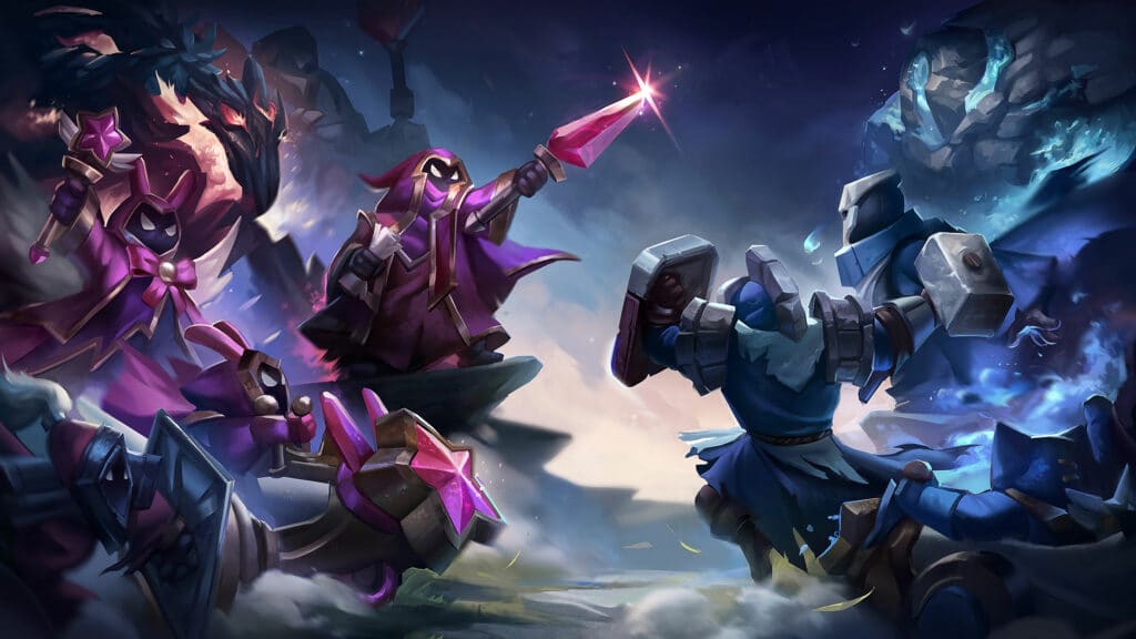 Shotcalling: Minion battle in League of Legends by Riot Games